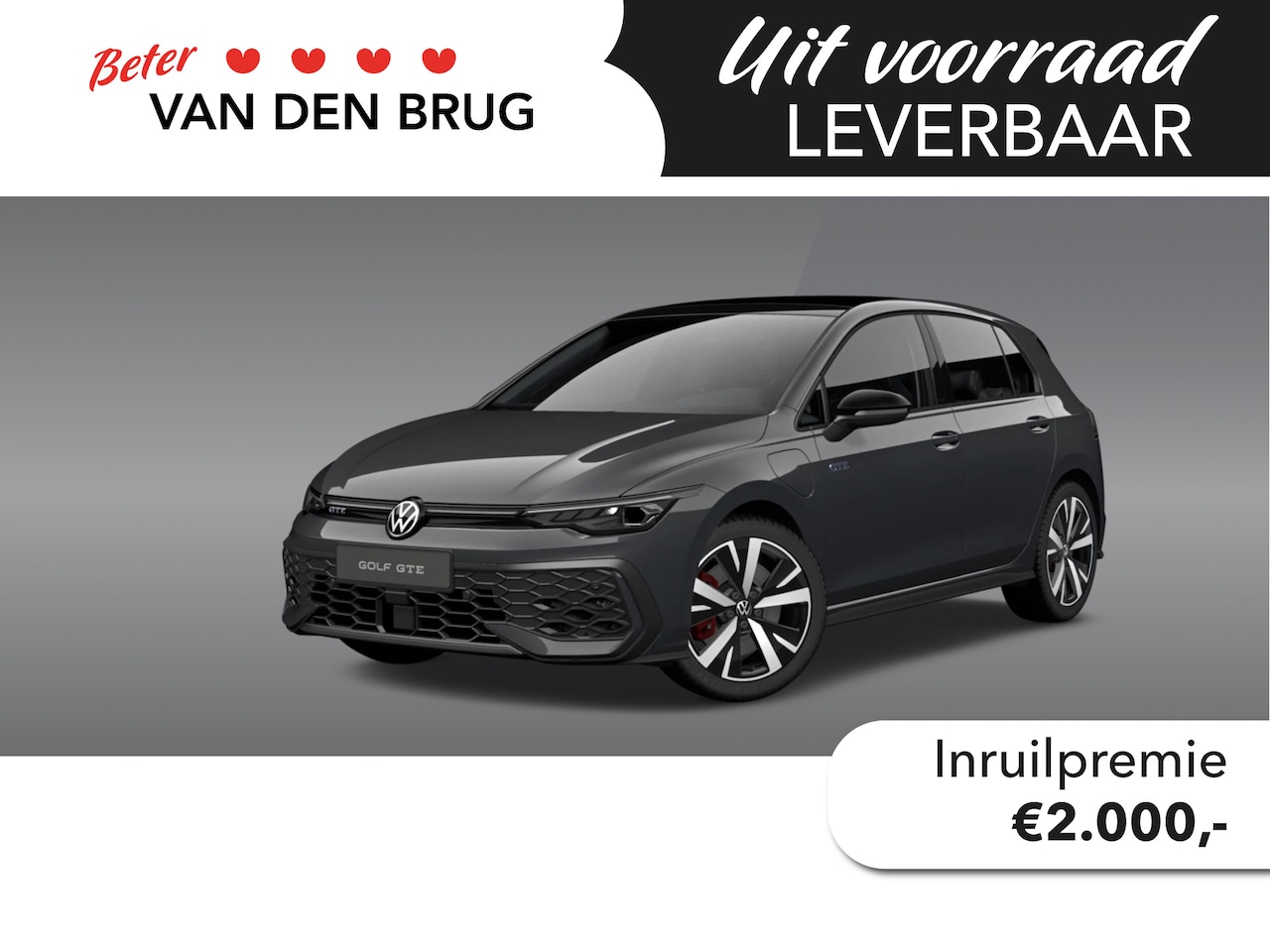 Volkswagen Golf - 1.5 272 PK eHybrid GTE | Panoramadak | Trekhaak | Black Style | - AutoWereld.nl