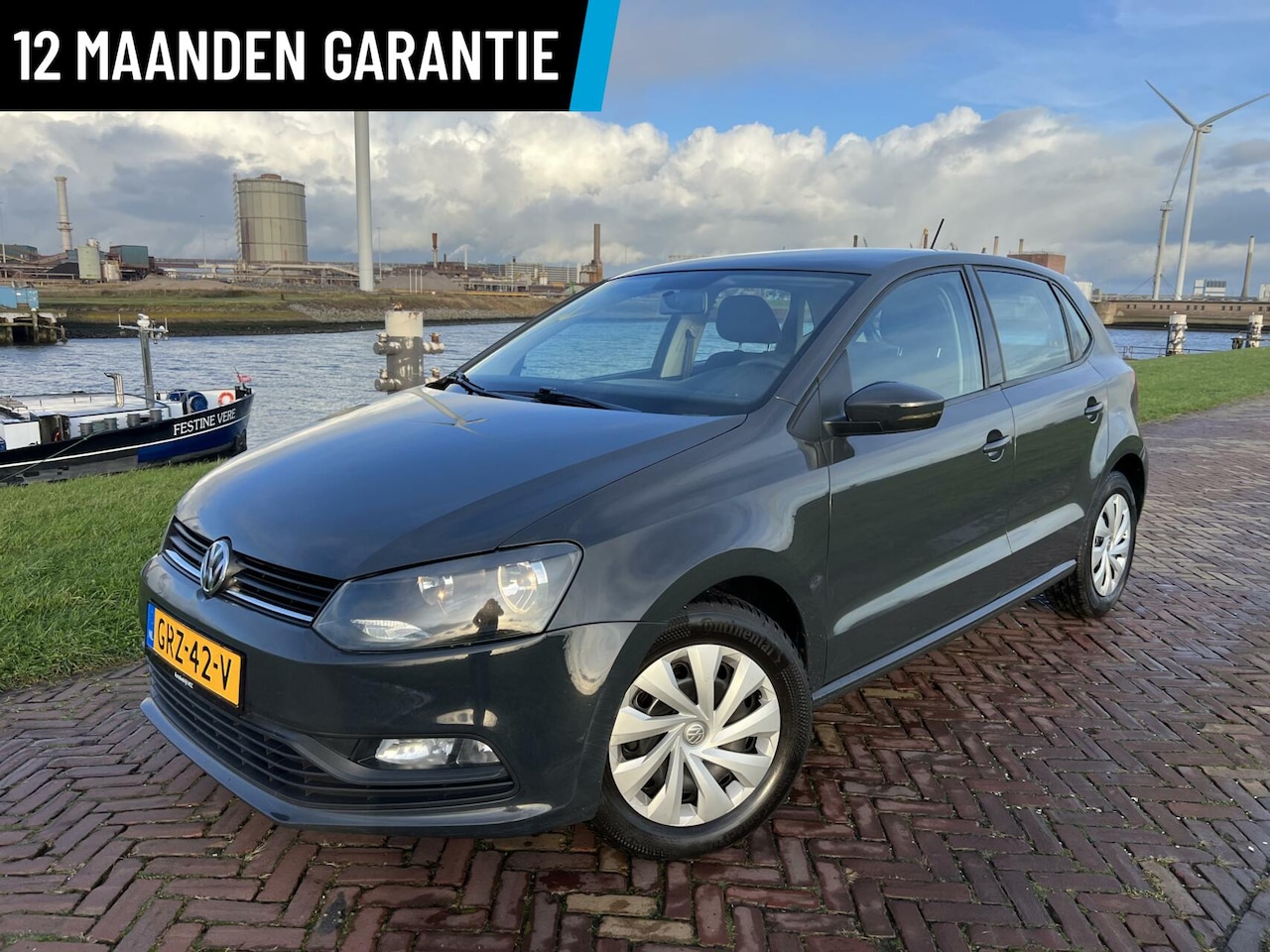 Volkswagen Polo - 1.0 AIRCO|5-DRS|URANO GRIJS|NW APK - AutoWereld.nl