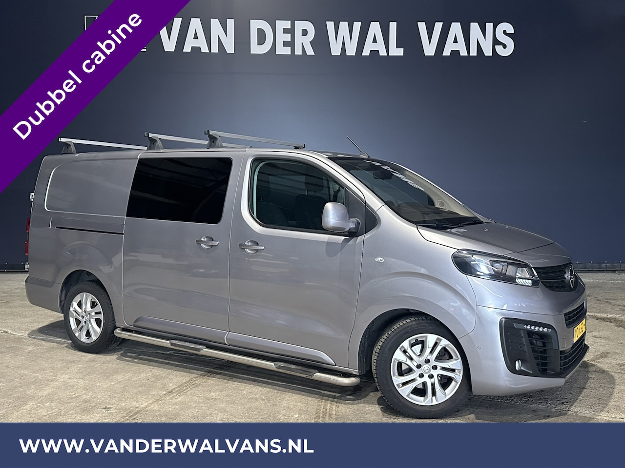 Opel Vivaro - 2.0 CDTI 177pk Automaat L3H1 Dubbele Cabine Euro6 Airco | 5-Zits | Navigatie | LM velgen c - AutoWereld.nl