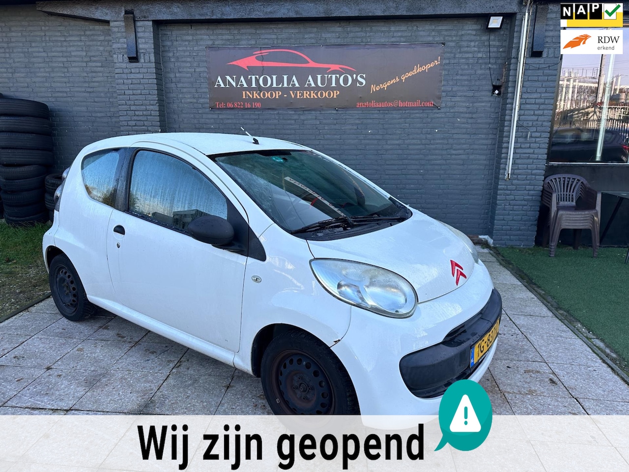 Citroën C1 - 1.0-12V Séduction *APK*AIRCO* - AutoWereld.nl