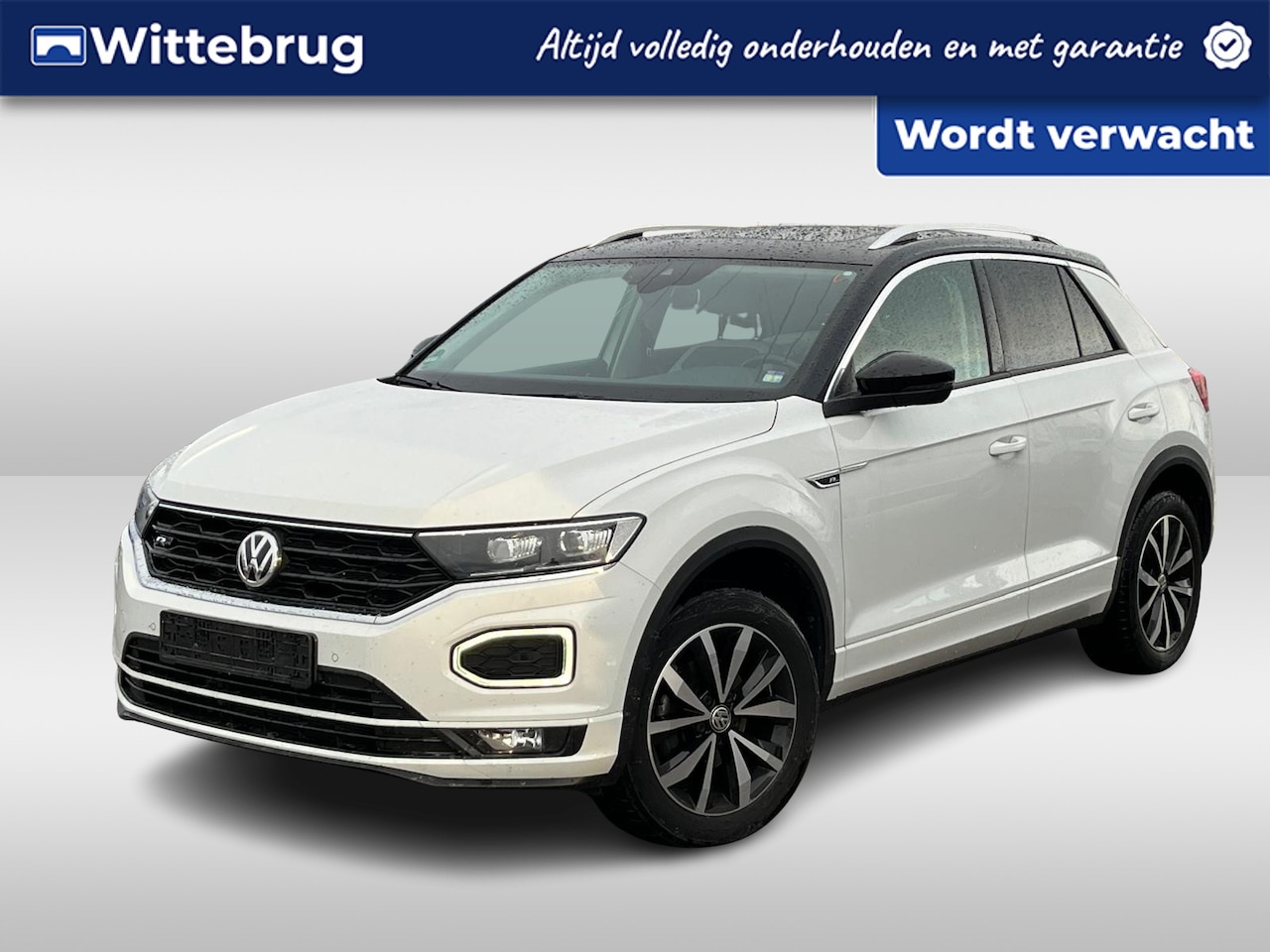 Volkswagen T-Roc - 1.5 TSI 150pk Sport Business R Panoramadak / Leder interieur / LM 17 inch / LED - AutoWereld.nl