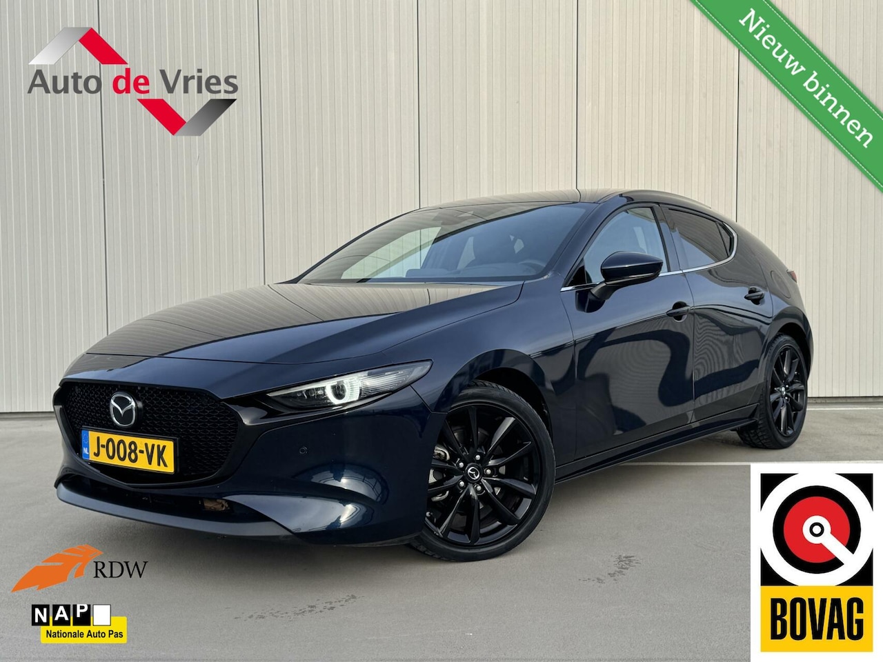 Mazda 3 - 2.0 e-SkyActiv-X M Hybrid 180 Luxury|NL-Auto|Navi - AutoWereld.nl