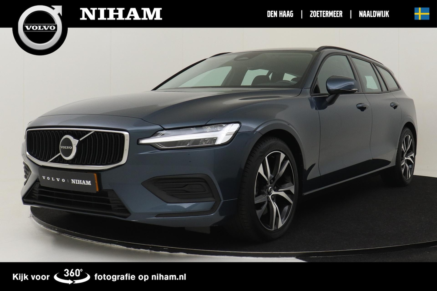 Volvo V60 - B3 (M-HYBRID) ESSENTIAL EDITION -ADAP.CRUISE|BLIS|CLIMATE|CAMERA - AutoWereld.nl