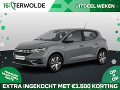 Dacia Sandero - TCe 100 ECO-G 5MT Expression | Achteruitrijcamera | Bekleding Comfort | Cruise Control en