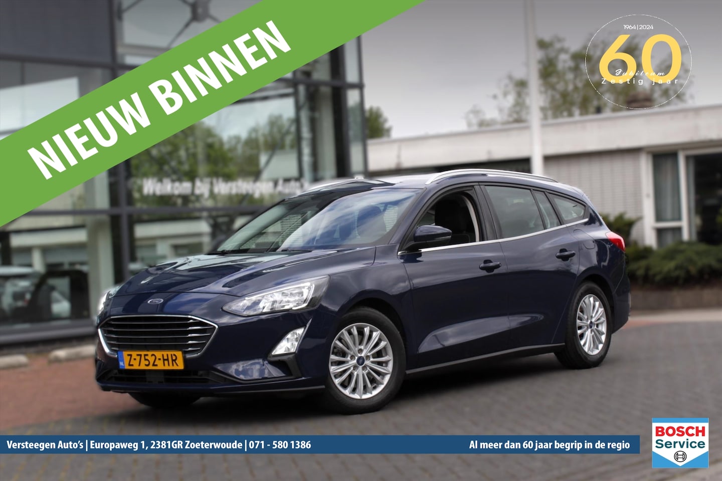 Ford Focus Wagon - 1.0 EcoBoost 125pk AUTOMAAT Titanium Business - AutoWereld.nl