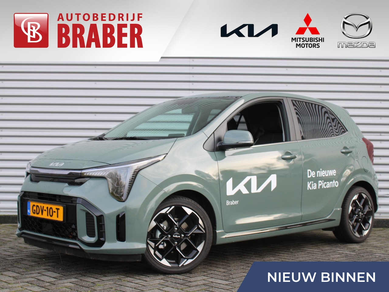 Kia Picanto - 1.0 DPI GT-Line | 16" LM | Airco | Navi | Cruise | Schuif/ kanteldak | Camera | - AutoWereld.nl