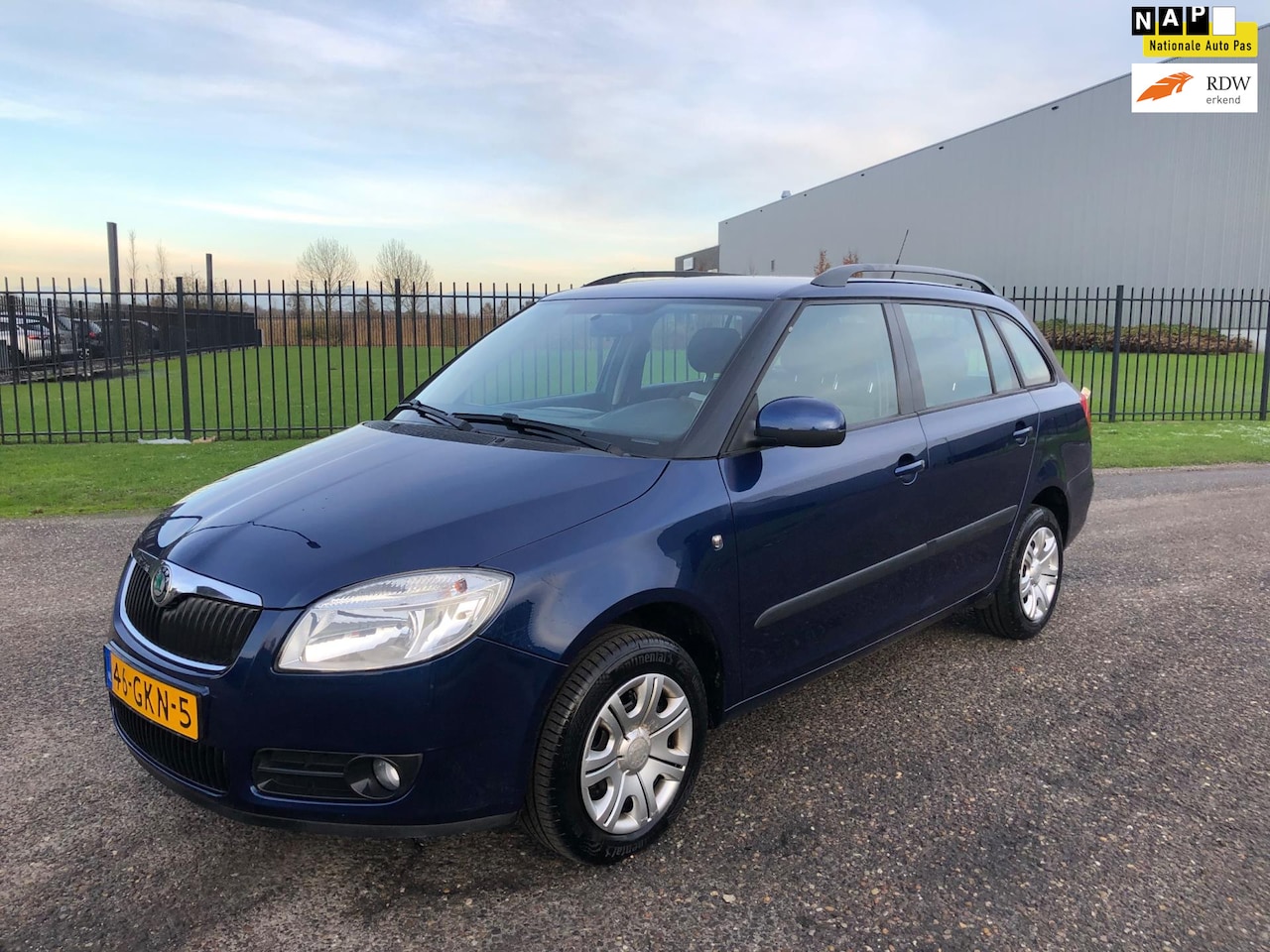 Skoda Fabia Combi - 1.4-16V Ambiente Airco Dealer onderhouden Bj 2008 Apk 11-2025!! - AutoWereld.nl