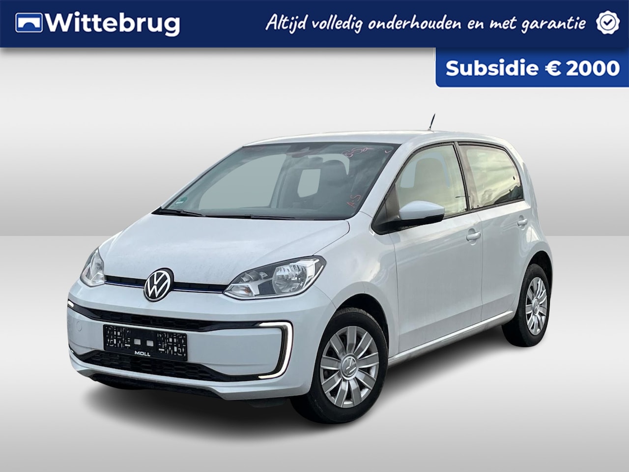 Volkswagen e-Up! - e-up! / € 2.000,- SEPP SUBSIDIE / Climatronic airco / Lage km stand/ Parkeersensoren achte - AutoWereld.nl