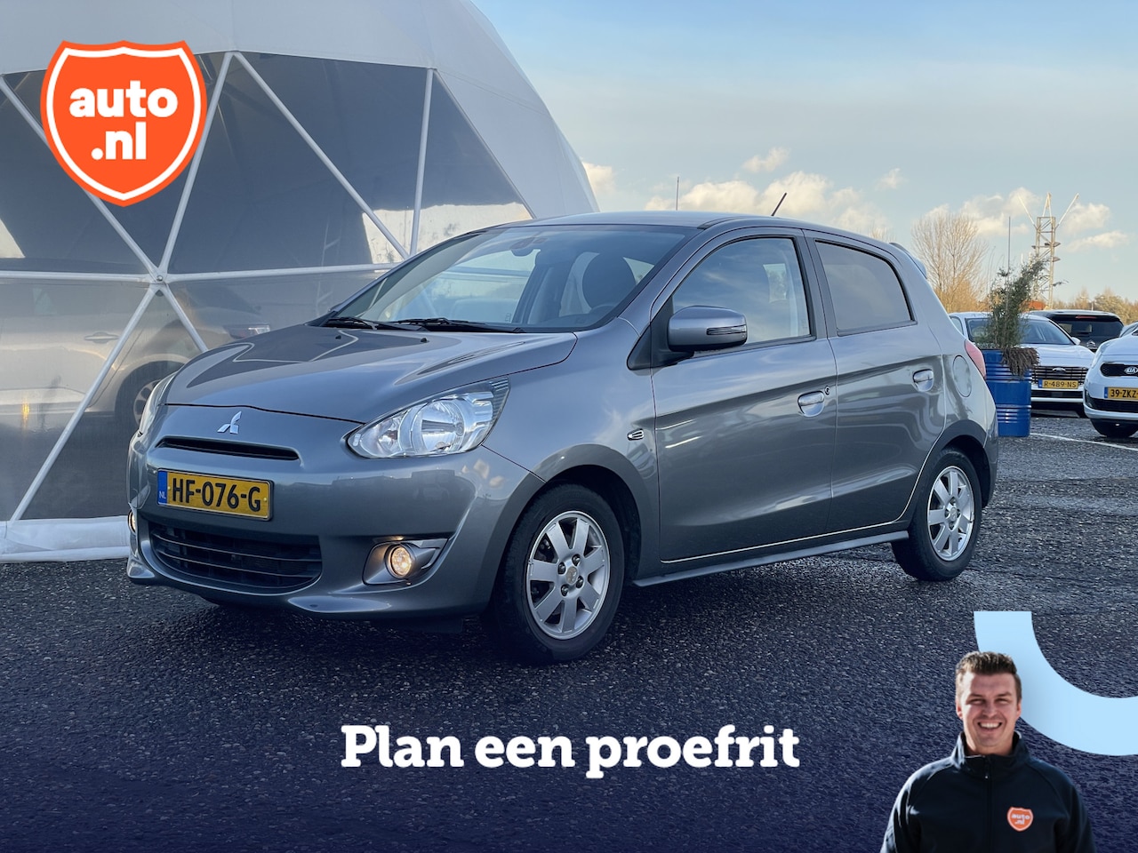 Mitsubishi Space Star - 1.2 Instyle | Navigatie | Camera | Bluetooth | Cruise Control | Keyless | 14"LM Velgen | - AutoWereld.nl