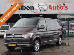 Volkswagen Transporter - 2.0 TDI L2H1 DC Highline Lederen interieur, Stoelverwarming, Navigatie, Trekhaak, Cruise c