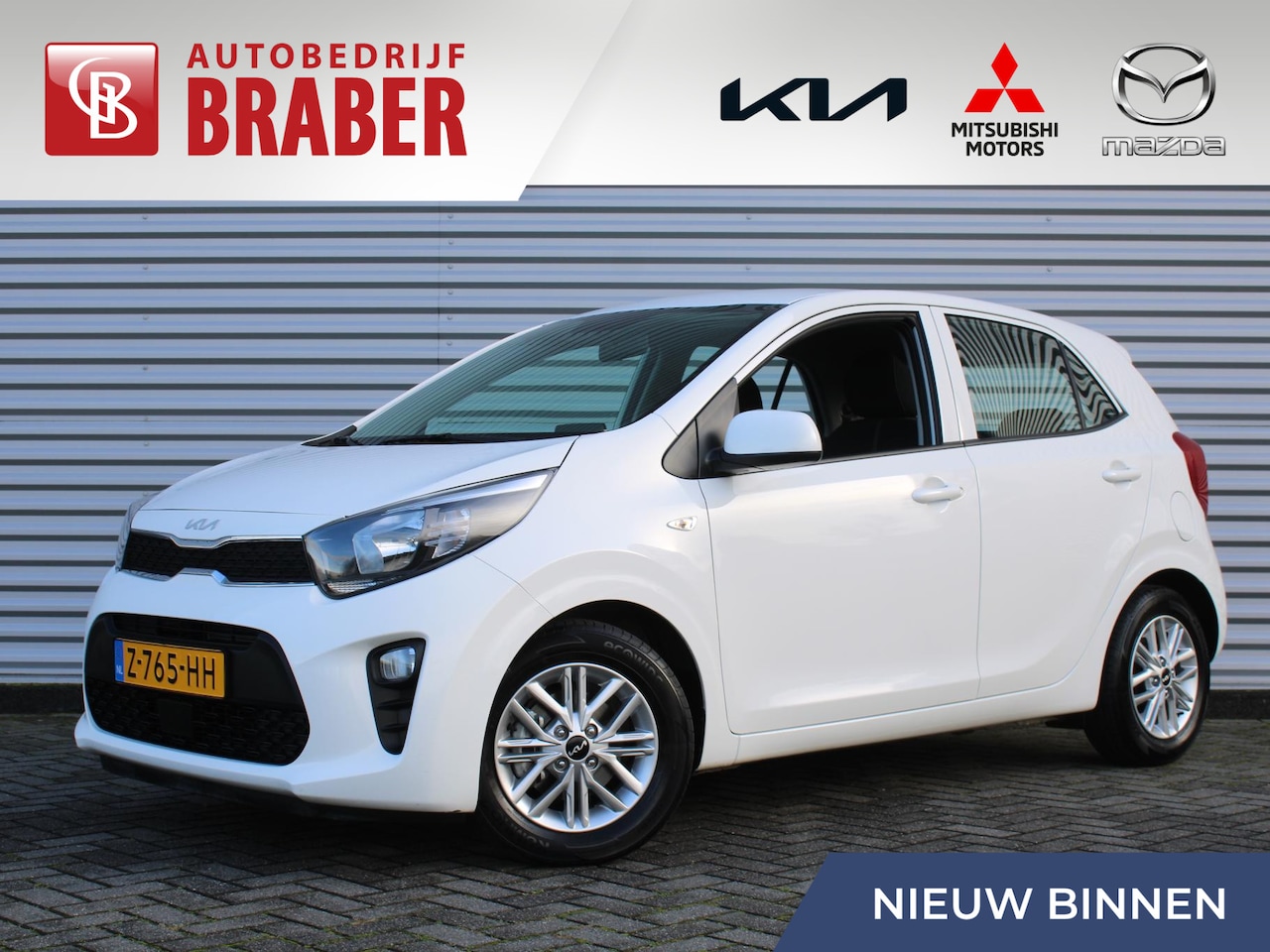 Kia Picanto - 1.0 DPi DynamicLine | 14" LM | Airco | Camera | Apple car play / Android auto | - AutoWereld.nl