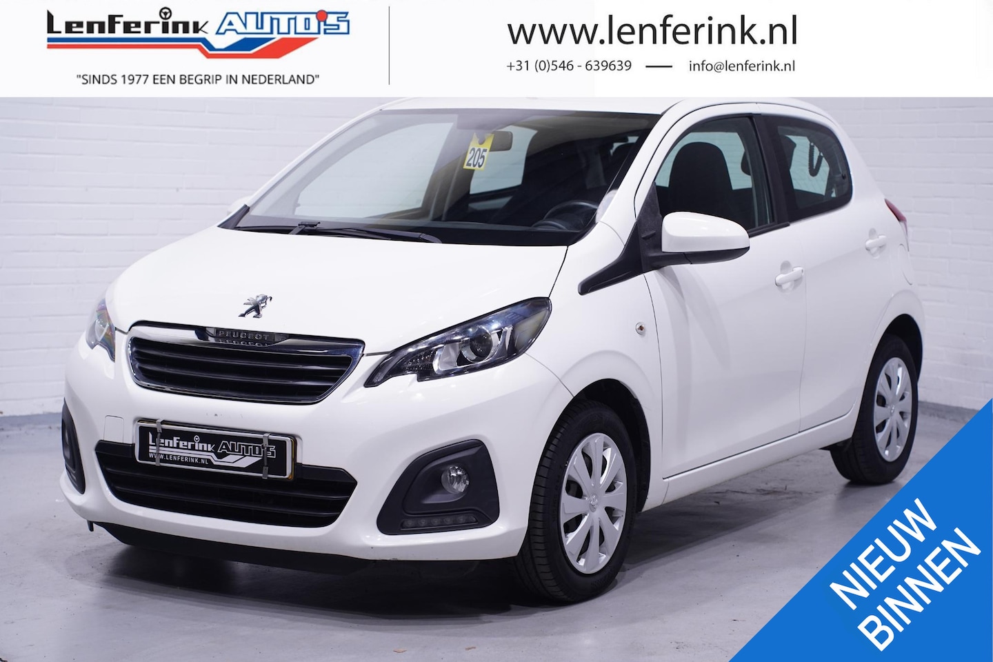 Peugeot 108 - 1.0 e-VTi Active Airco mistlampen NAP - AutoWereld.nl