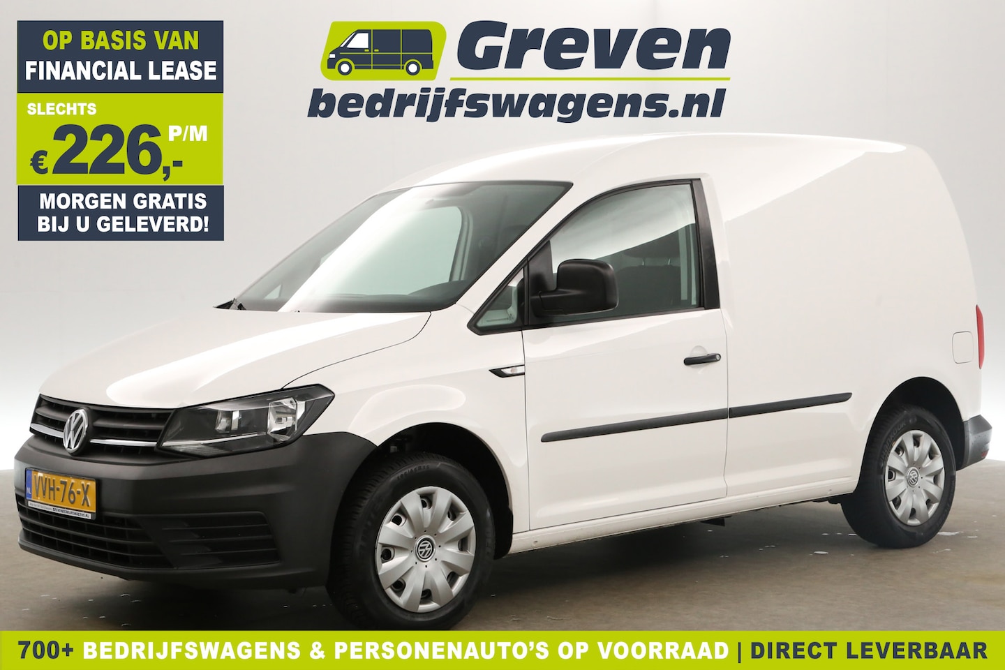 Volkswagen Caddy - 2.0 TDI L1H1 Elektrpakket Geïsoleerde Laadruimte Schuifdeur Start/Stop - AutoWereld.nl