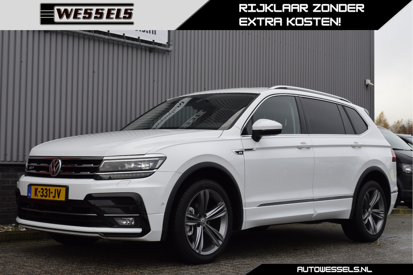 Volkswagen Tiguan Allspace - 1.5 TSI R line Comfort 7pers Adaptive cruise, Camera, Trekhaak, Stoelverwarming, Carplay - AutoWereld.nl