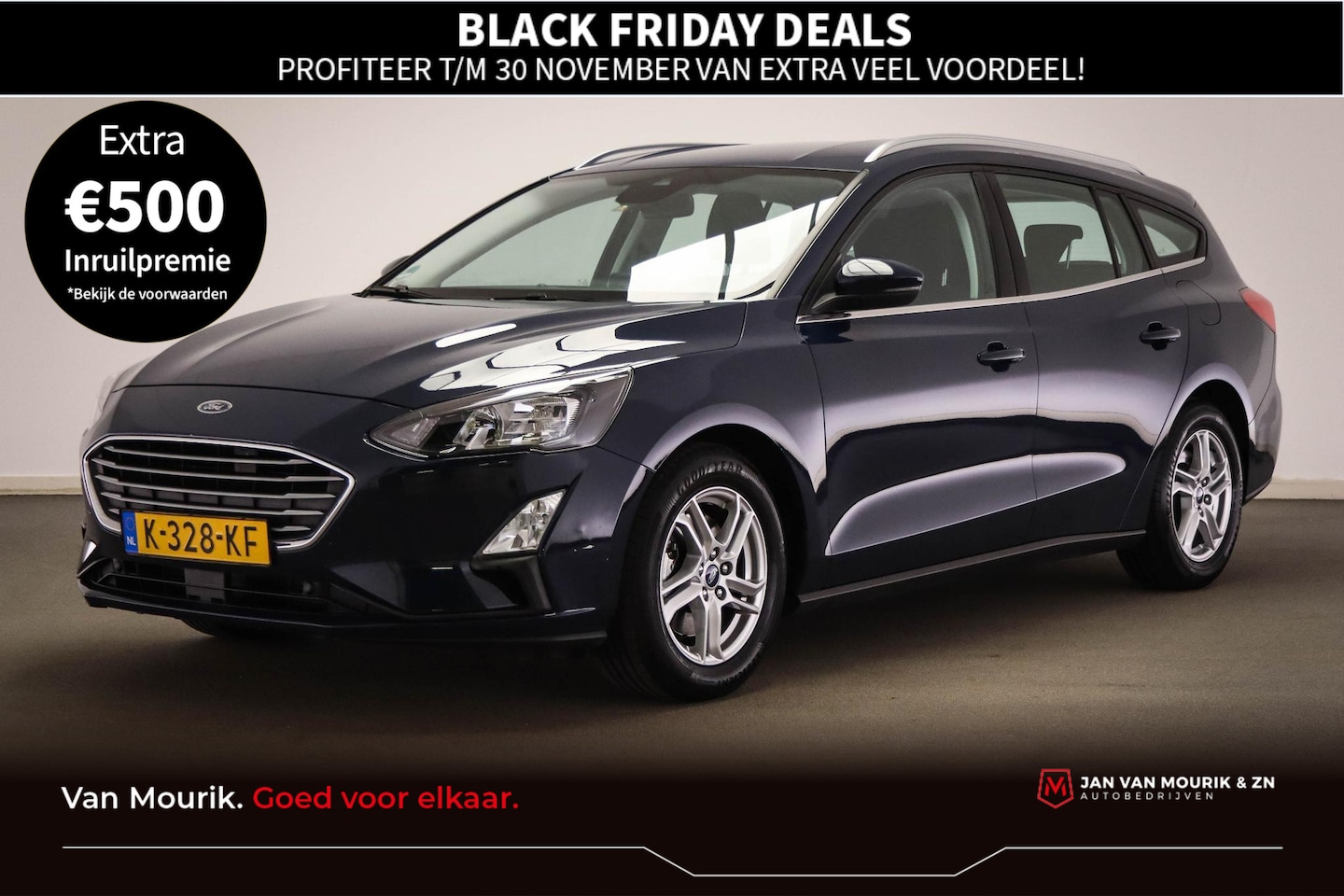 Ford Focus Wagon - 1.0 EcoBoost 100 Trend Edition Business | WINTER PACK | LED | CLIMA | CRUISE | NAVI | DAB - AutoWereld.nl