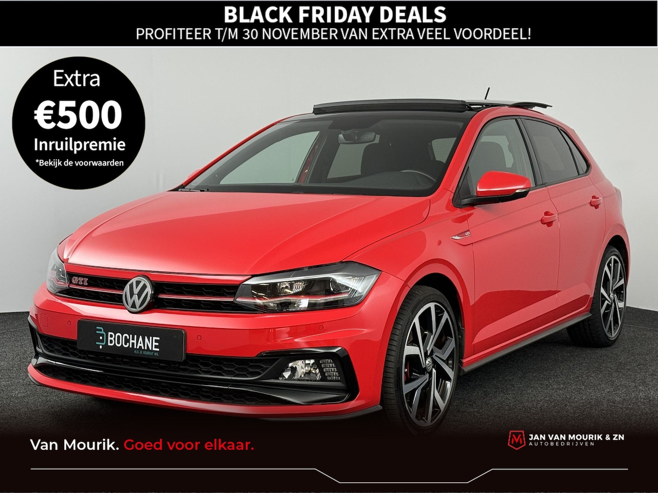 Volkswagen Polo - 2.0 TSI GTI | Keyless | Panoramadak | Active-Info | Camera | Led | - AutoWereld.nl