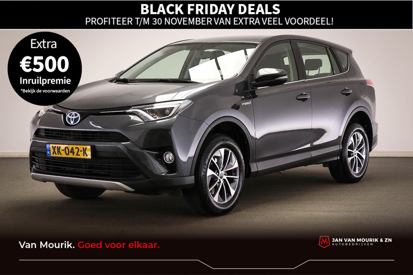 Toyota RAV4 - 2.5 Hybrid First Edition | CLIMA | CAMERA | NAVIGATIE - AutoWereld.nl