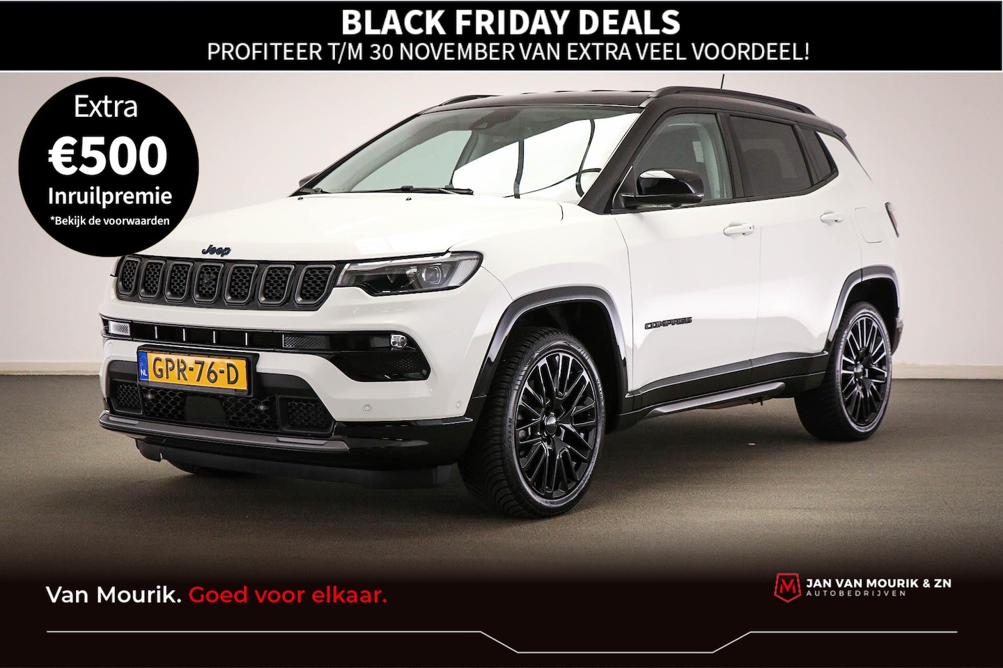 Jeep Compass - 4xe 240 Plug-in Hybrid Electric S | WINTER / TECH & CONVENIENCE- PACK | STUURVERWARMING | - AutoWereld.nl