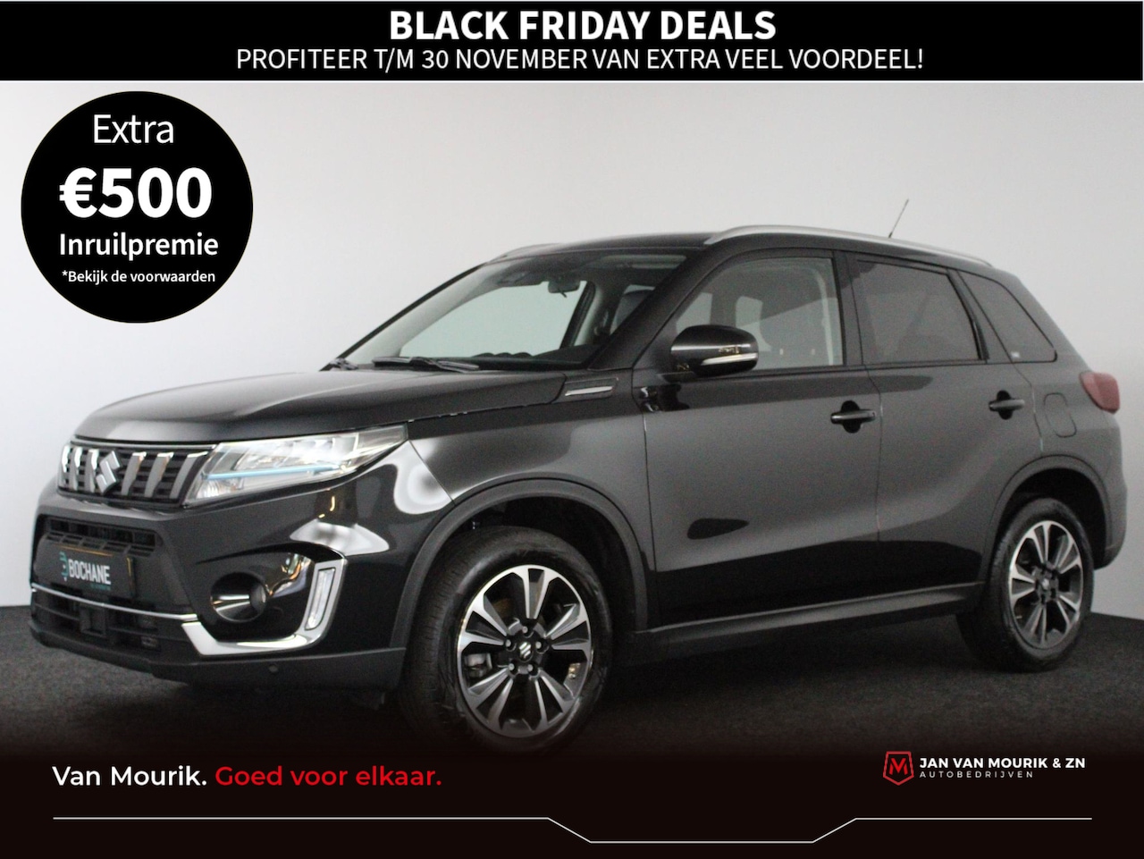 Suzuki Vitara - 1.4 Boosterjet Style Smart Hybrid | Adaptieve Cruise Control | Navigatie | Panorama/schuif - AutoWereld.nl