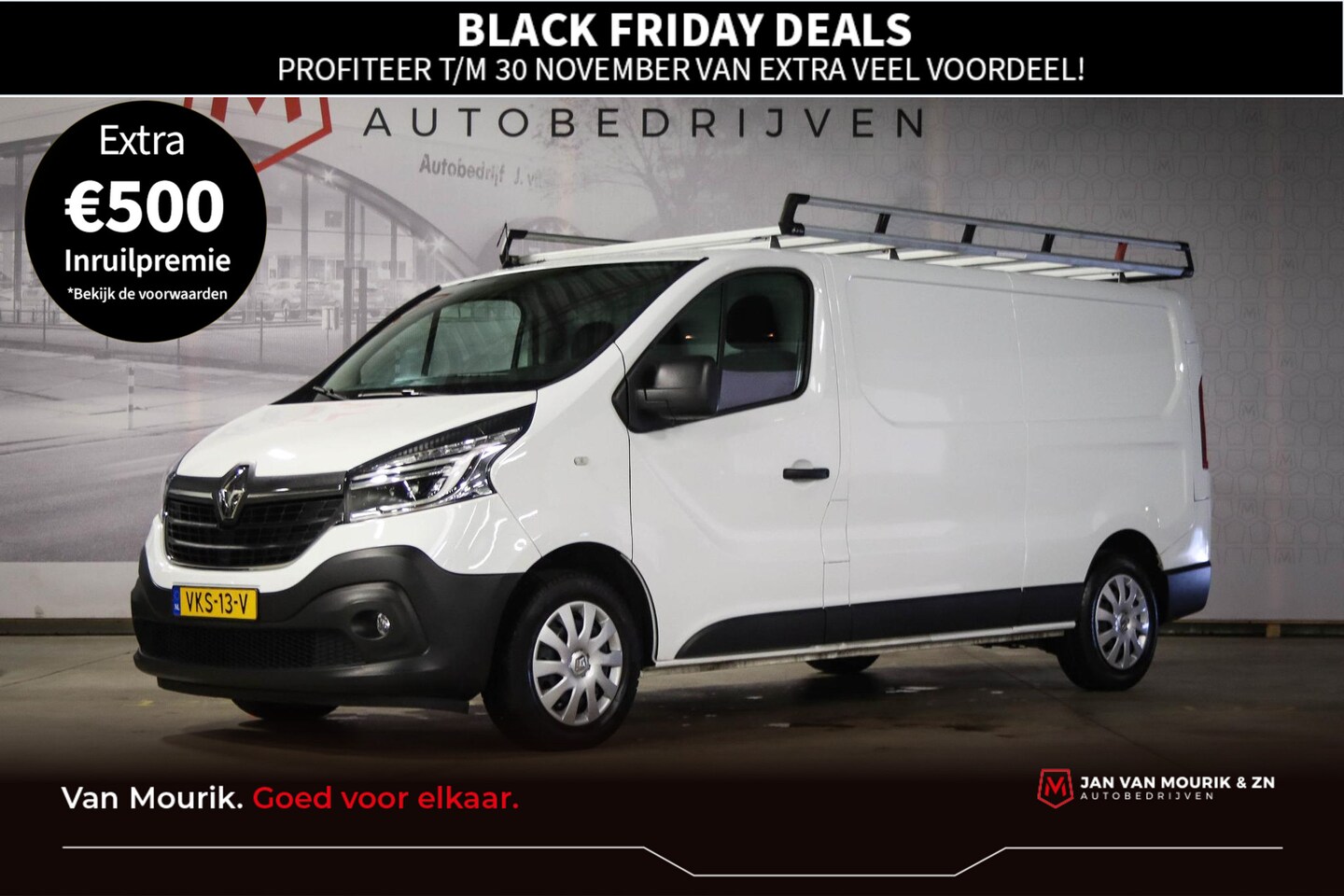 Renault Trafic - 2.0 dCi 120 T29 L2H1 Work Edition | PACK R LINK |  LED | AIRCO | CRUISE | NAVI | DAB | APP - AutoWereld.nl