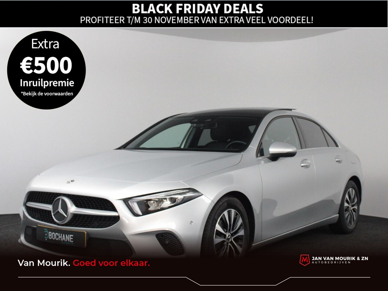 Mercedes-Benz A-klasse - 200 Business Solution Limousine | Panoramadak  | Achteruitrijcamera | Apple carplay / Andr - AutoWereld.nl