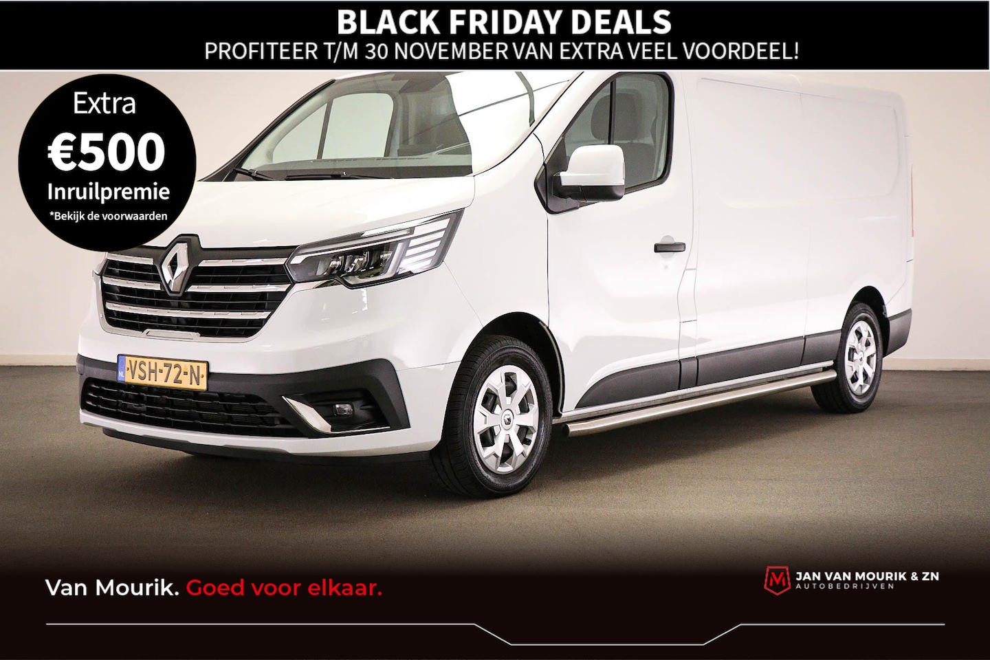 Renault Trafic - 2.0 dCi 130 T30 L2H1 Work Edition | LED | AIRCO | CRUISE | NAVI | DAB | APPLE | PDC | TREK - AutoWereld.nl