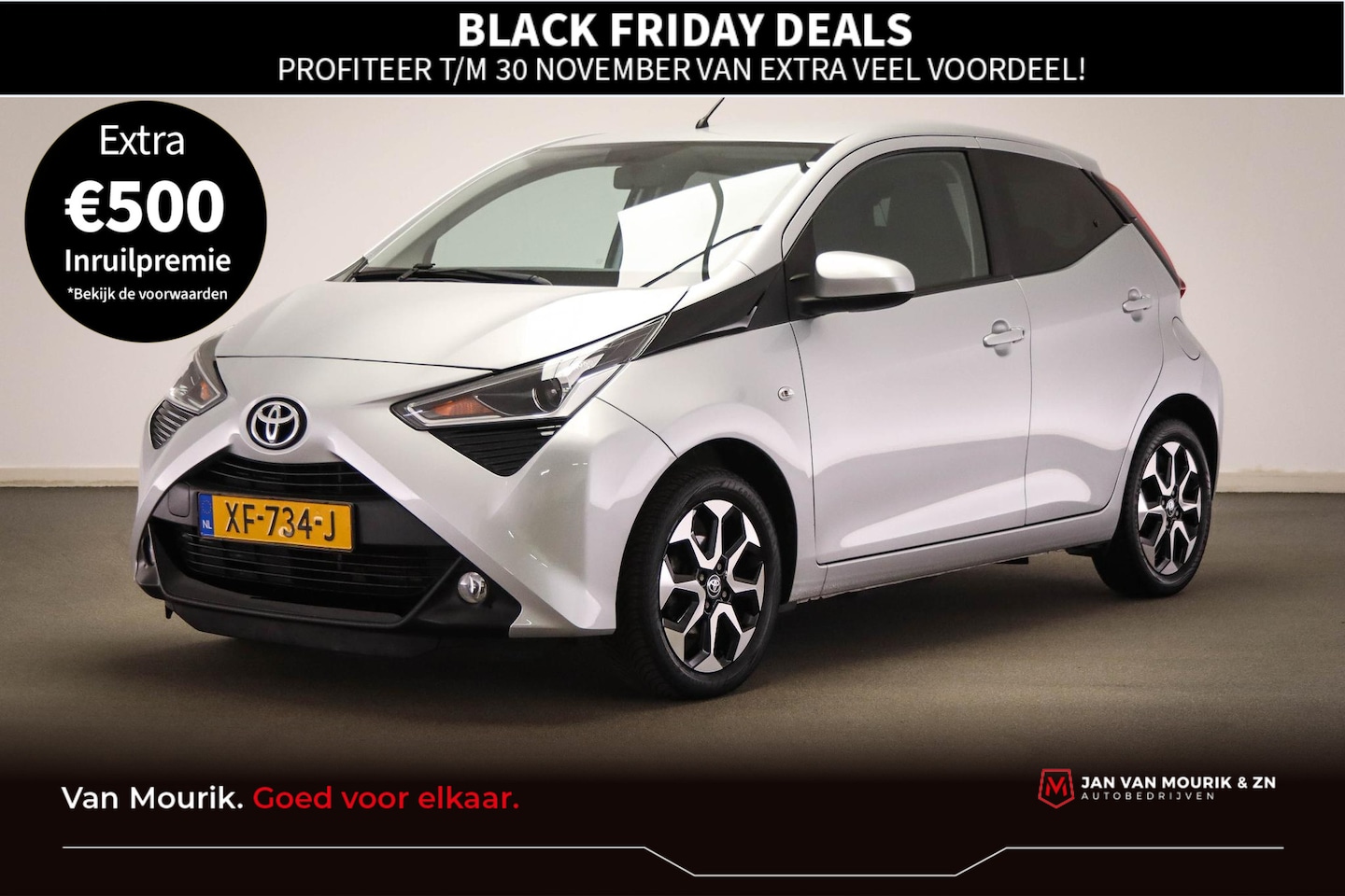 Toyota Aygo - 1.0 VVT-i x-joy | CLIMA | DAB | APPLE | CAMERA | 15" - AutoWereld.nl