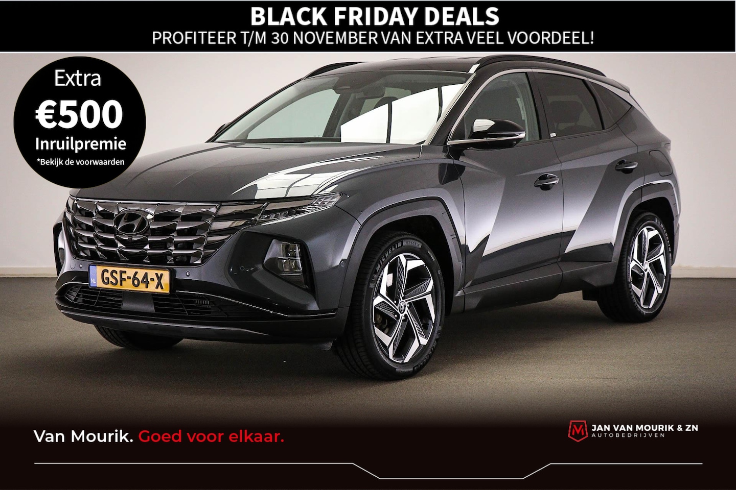 Hyundai Tucson - 1.6 T-GDI PHEV Premium 4WD | STUURVERWARMING | STOELKOELKING | 360 CAMERA | DEALER ONDERHO - AutoWereld.nl