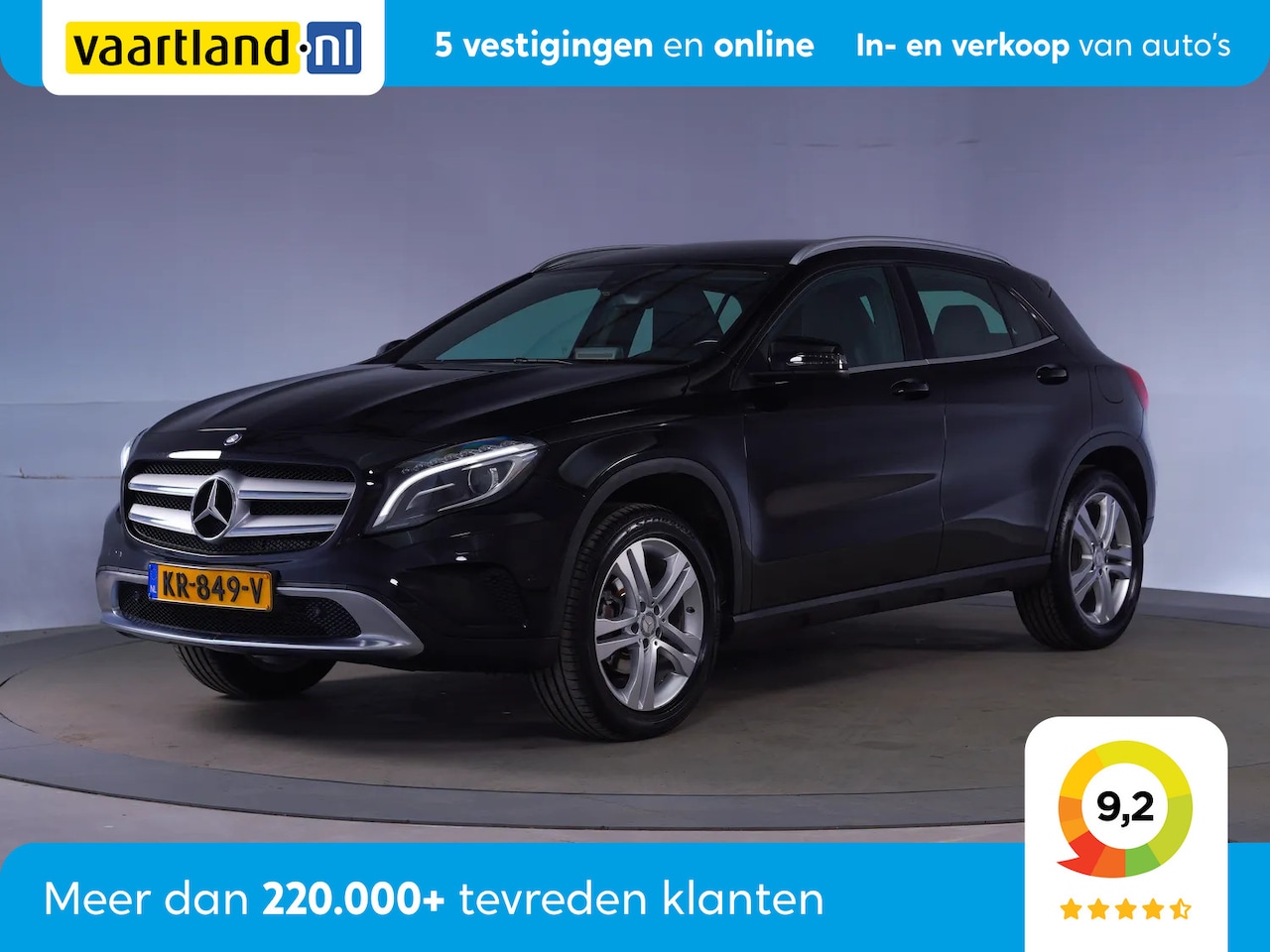 Mercedes-Benz GLA-Klasse - 180 Ambition Aut. [ Xenon Navi Ambienteverlichting ] - AutoWereld.nl