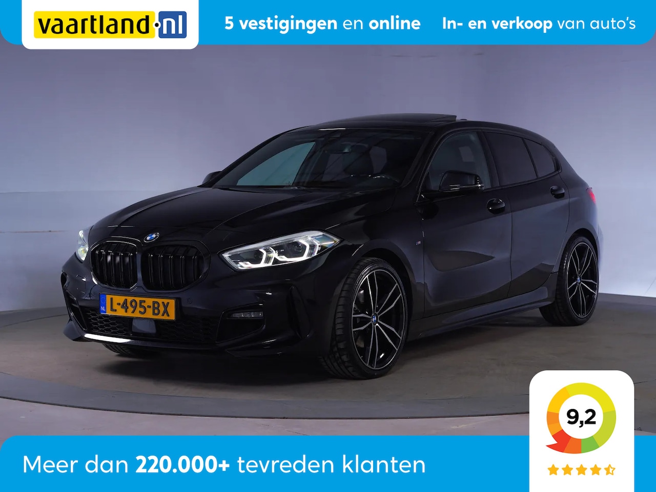 BMW 1-serie - 118i M Sport High Executive Aut. [ Panorama Live cockpit Stoelverwarming ] - AutoWereld.nl