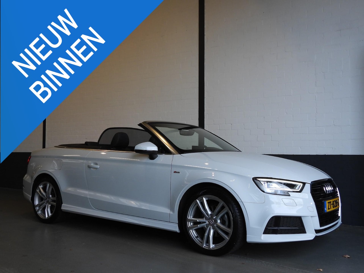 Audi A3 Cabriolet - 35 TFSI Aut. Sport 2x S-Line Edition NAVI/HALF-LEER/LED/18"LMV! - AutoWereld.nl