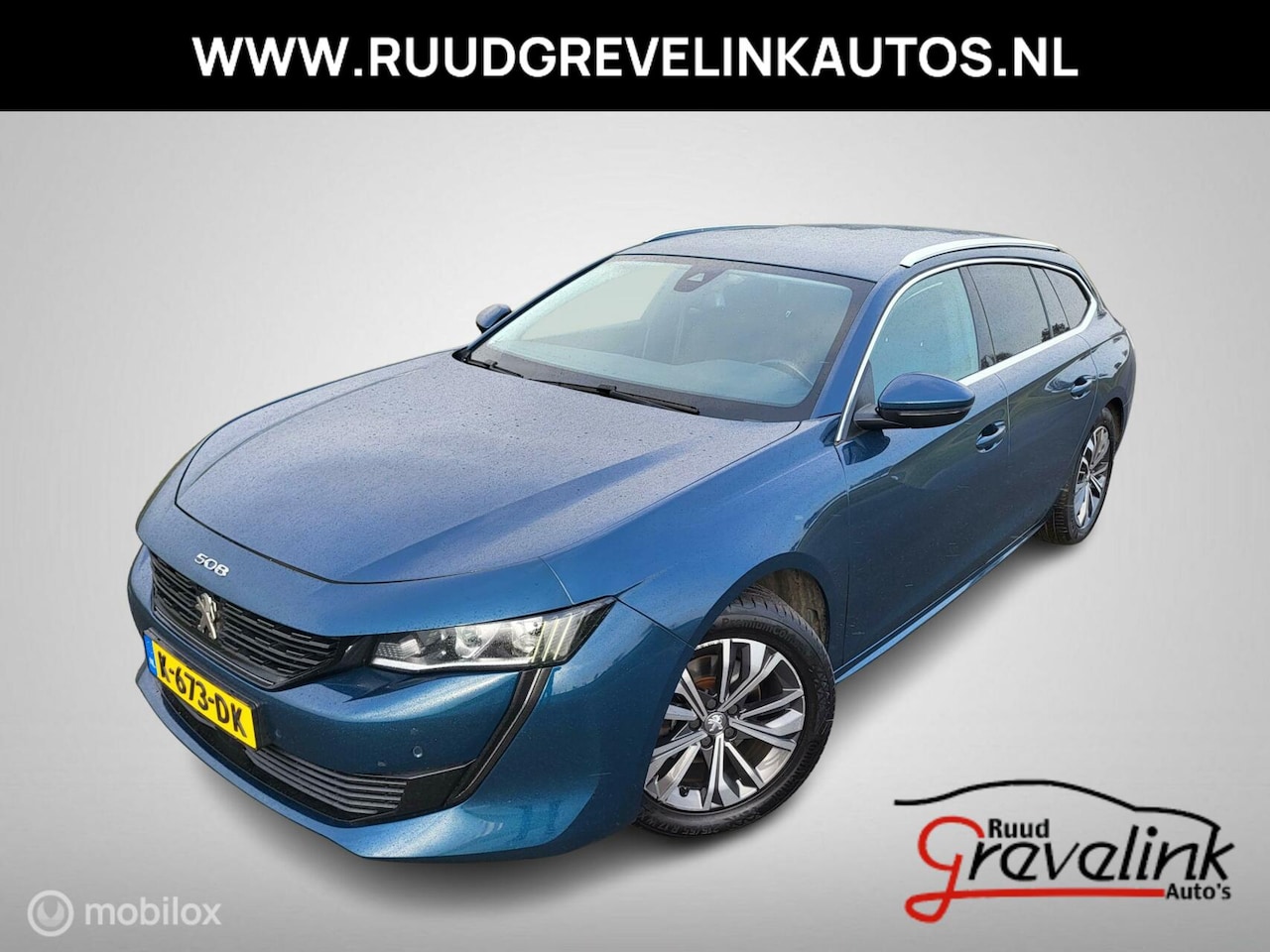 Peugeot 508 SW - 1.2 PT 131 PK AUTOMAAT / EAT8 Navi Trekhaak Chroom DonkerGlas Camera - AutoWereld.nl