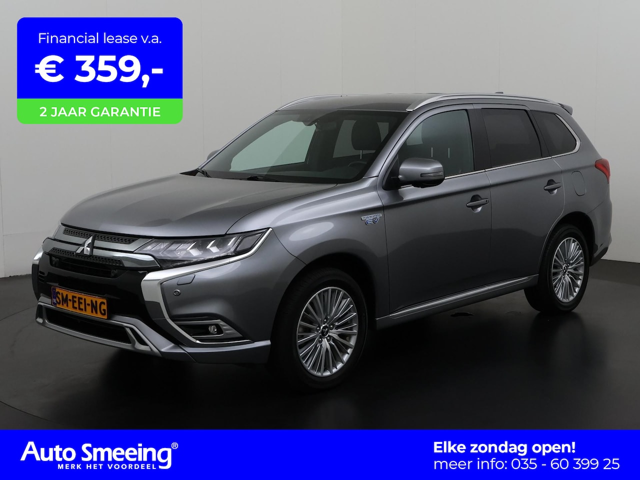 Mitsubishi Outlander - 2.4 PHEV Instyle | Leder | Trekhaak | LED | 360 camera | Zondag open! - AutoWereld.nl