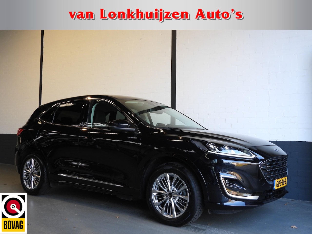 Ford Kuga - 2.5 PHEV Plug-In Vignale LEER/HEAD-UP/B&O/18"LMV! - AutoWereld.nl