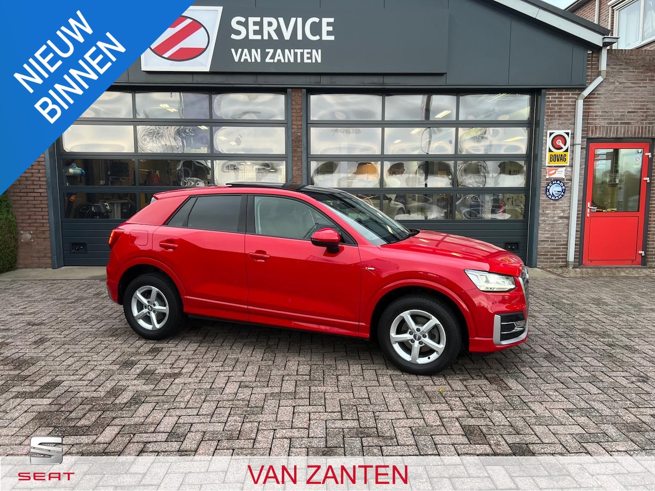 Audi Q2 - 30 TFSI Design Pro Line met S-Line Exterieur pakk. + Panoramadak + Navigatie etc. etc. - AutoWereld.nl