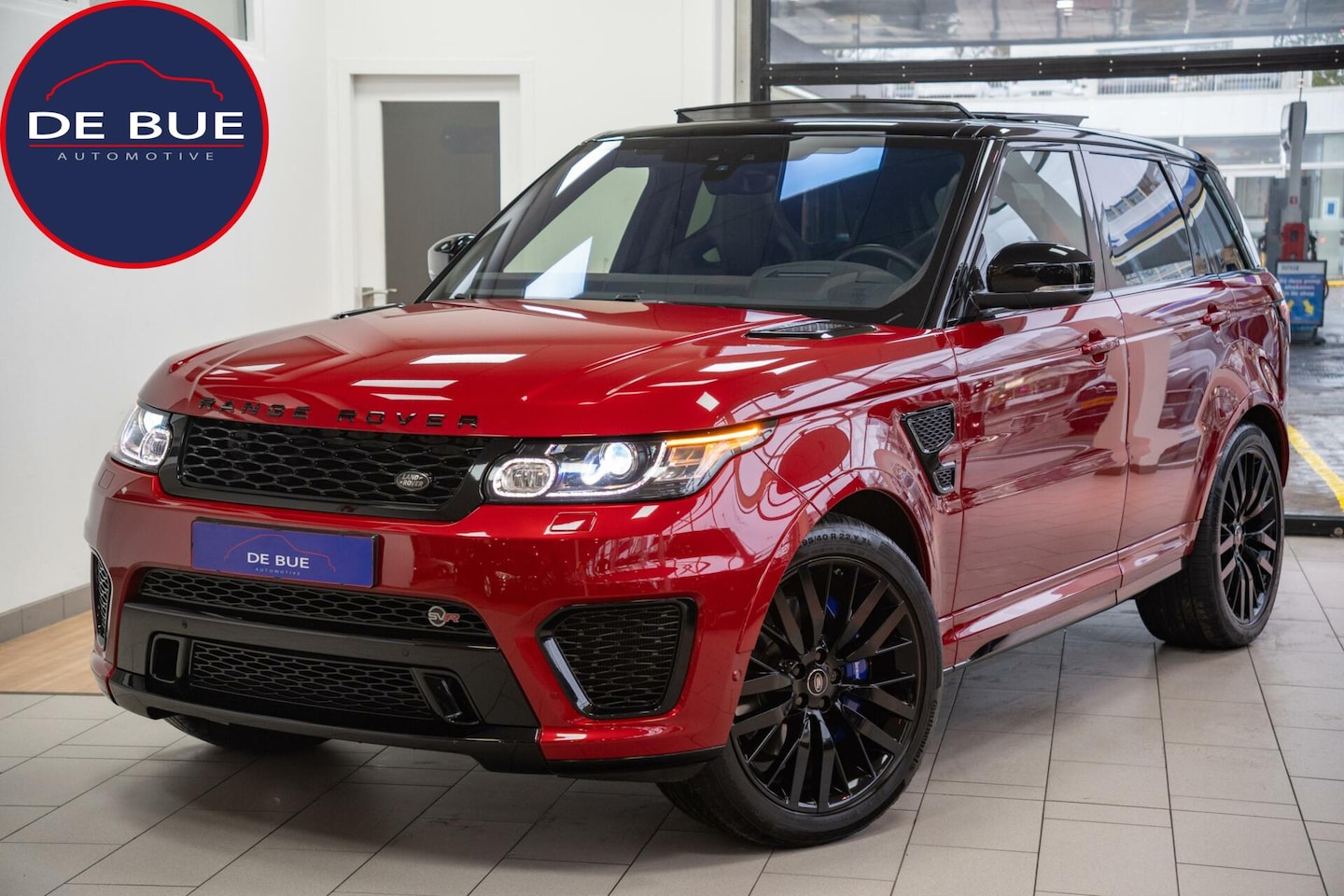 Land Rover Range Rover Sport - 5.0 V8 Supercharged SVR Facelift Pano Trekhaak - AutoWereld.nl