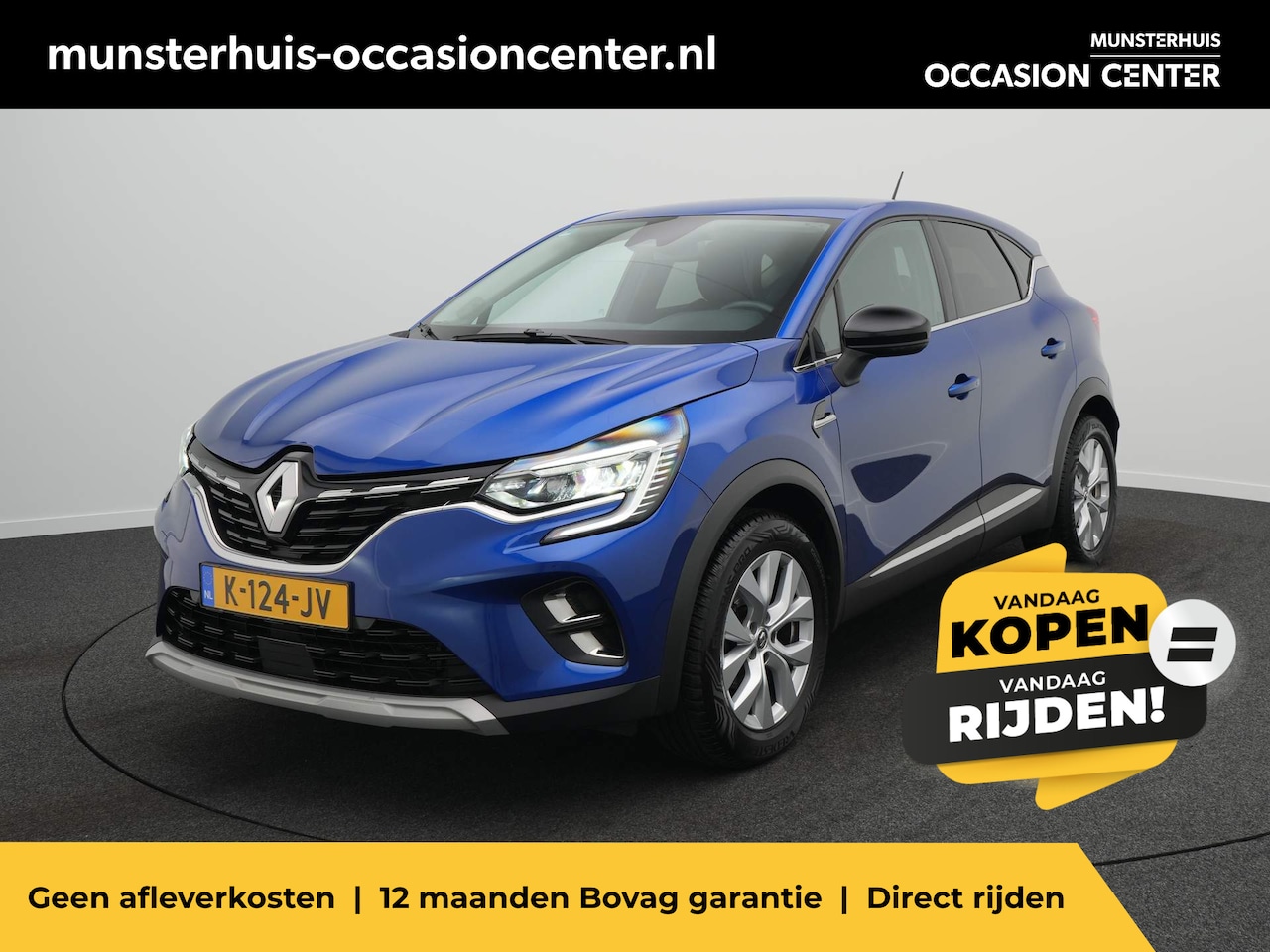 Renault Captur - 1.0 TCe 100 Intens - Eerste Eigenaar - Apple Carplay/Android Auto - All Seasonbanden - AutoWereld.nl