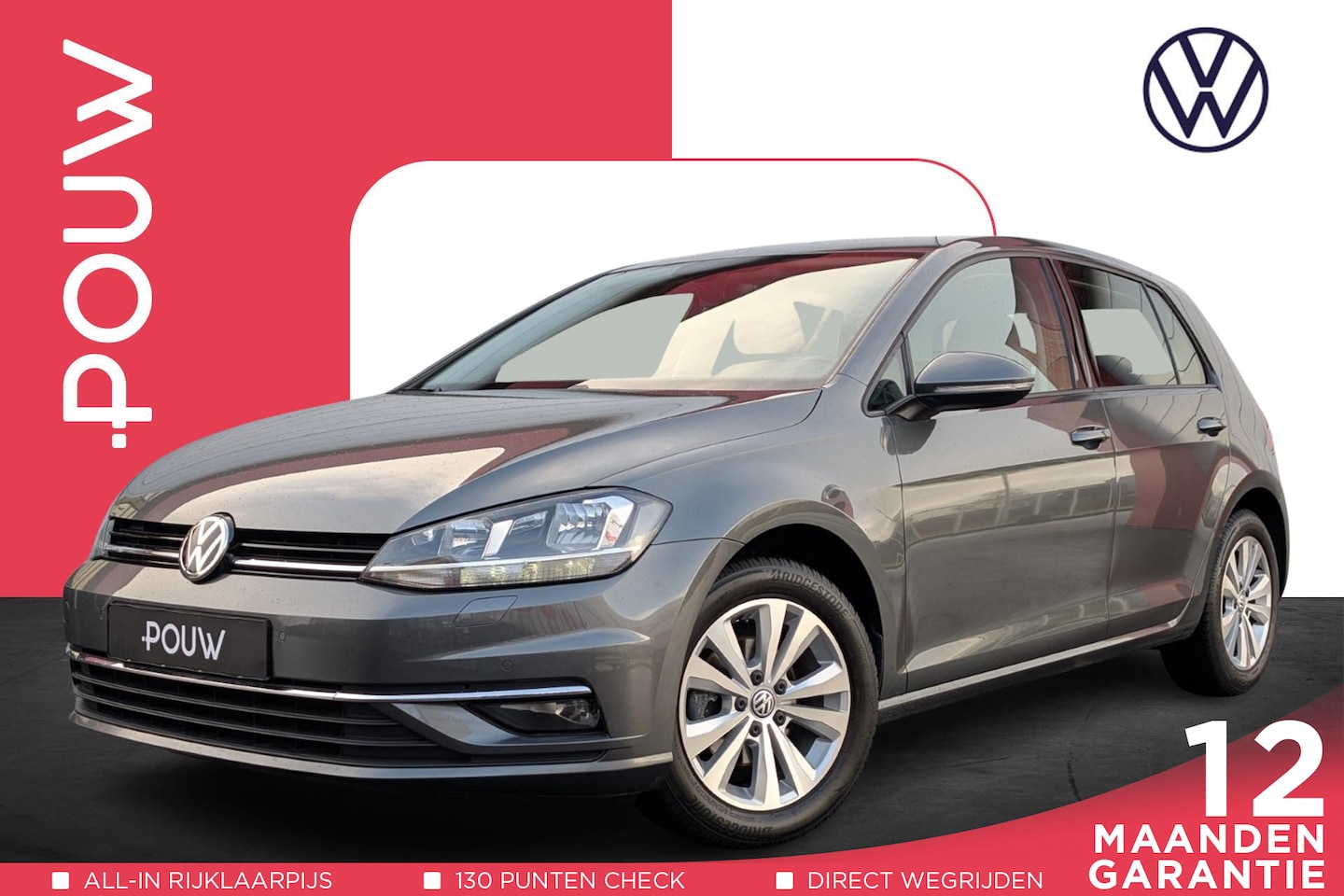 Volkswagen Golf - 1.0 TSI 110pk Comfortline | Navigatie | App Connect | Adaptive Cruise - AutoWereld.nl