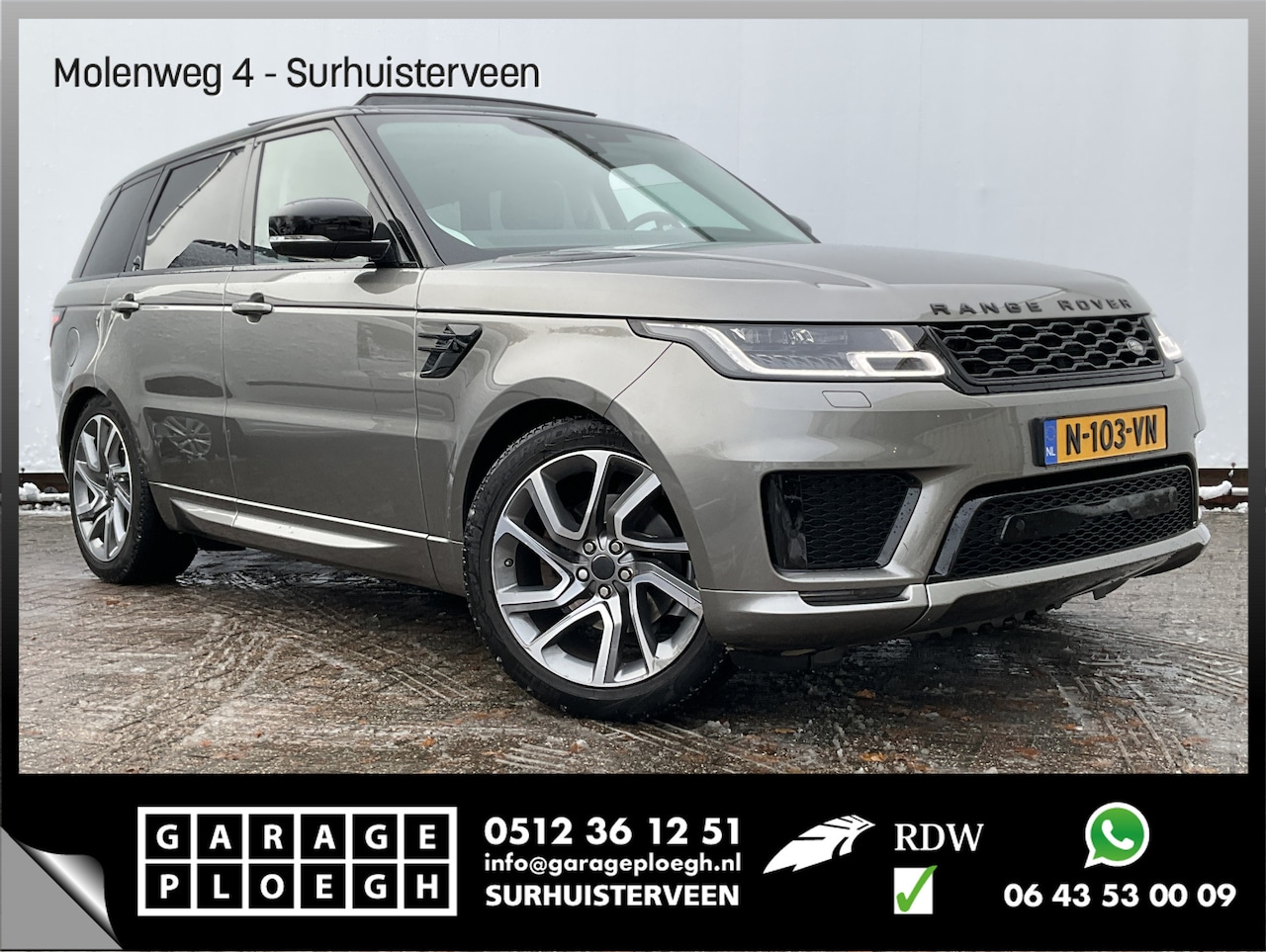 Land Rover Range Rover Sport - 3.0 SDV6 HSE Pano/Schuif Softclose Trekh Navi/Cam Dynamic - AutoWereld.nl