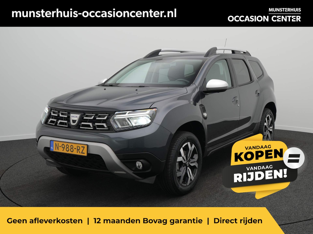 Dacia Duster - 1.0 TCe Bi-Fuel Prestige -Trekhaak - LPG - Eerste Eigenaar - AutoWereld.nl