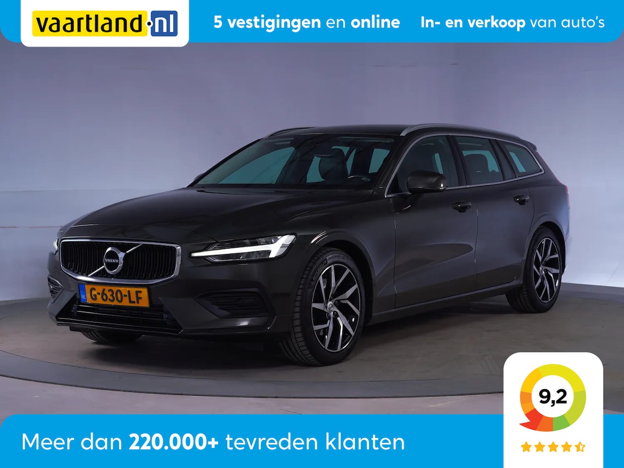 Volvo V60 - T4 190pk Momentum Pro Aut. [ Full led Trekhaak Adapt.cruise Camera ] - AutoWereld.nl