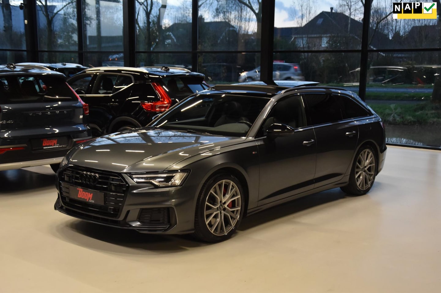 Audi A6 Avant - 55 TFSI e quattro Competition PANODAK/TREKHAAK/ACC/VIRTUAL/CARPLAY/20INCH/CAMERA/KEYLESS - AutoWereld.nl