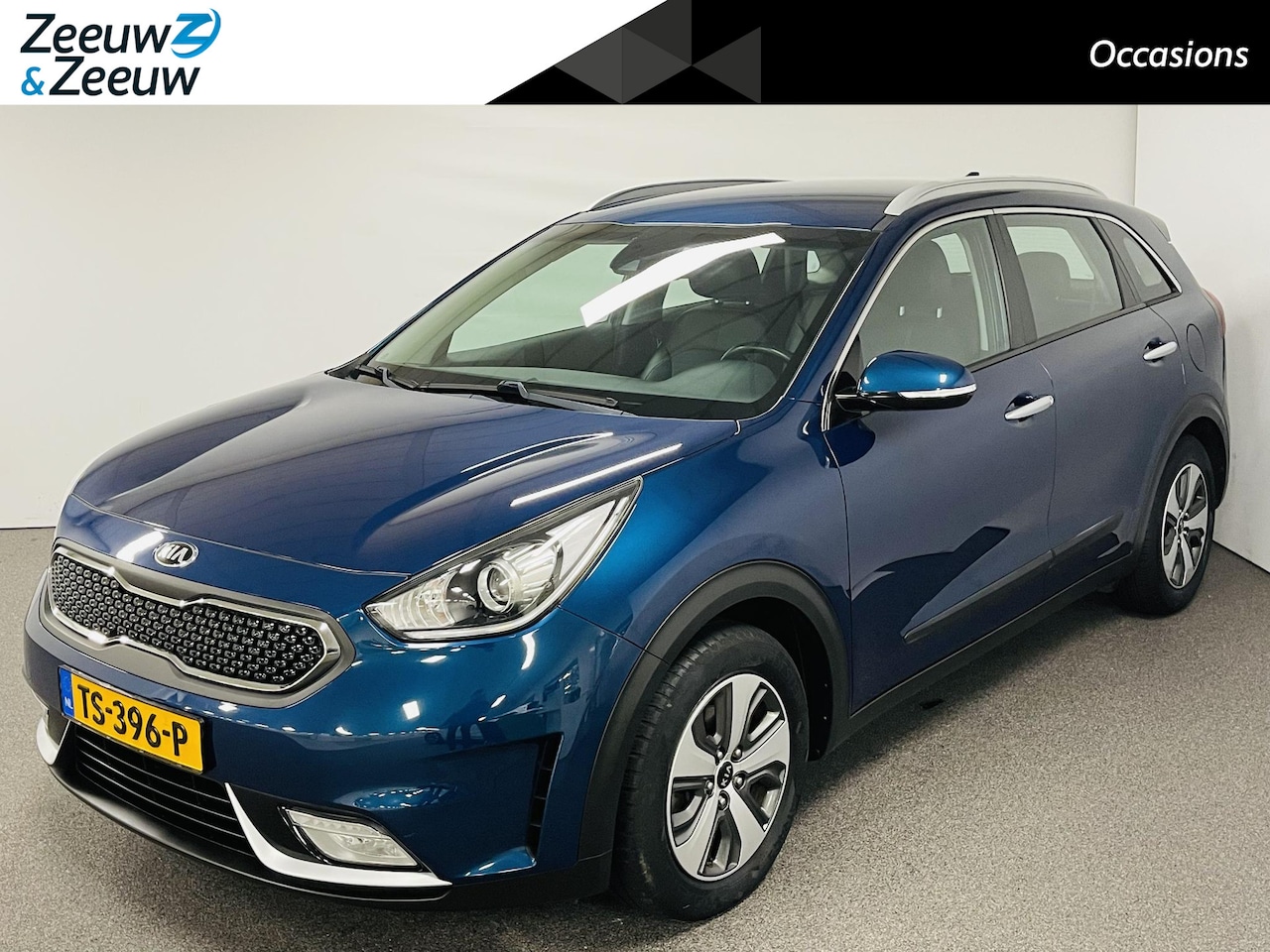 Kia Niro - 1.6 GDi Hybrid DynamicLine AUTOMAAT Navi airco camera parkeersensoren cruise controle Trek - AutoWereld.nl