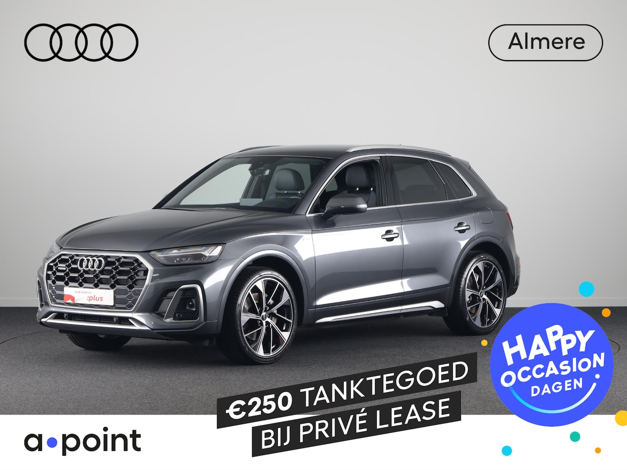 Audi Q5 - 50 TFSI e S edition Private lease vanaf €1079 pm | 299pk PHEV | Luchtvering | Elek. verst. - AutoWereld.nl