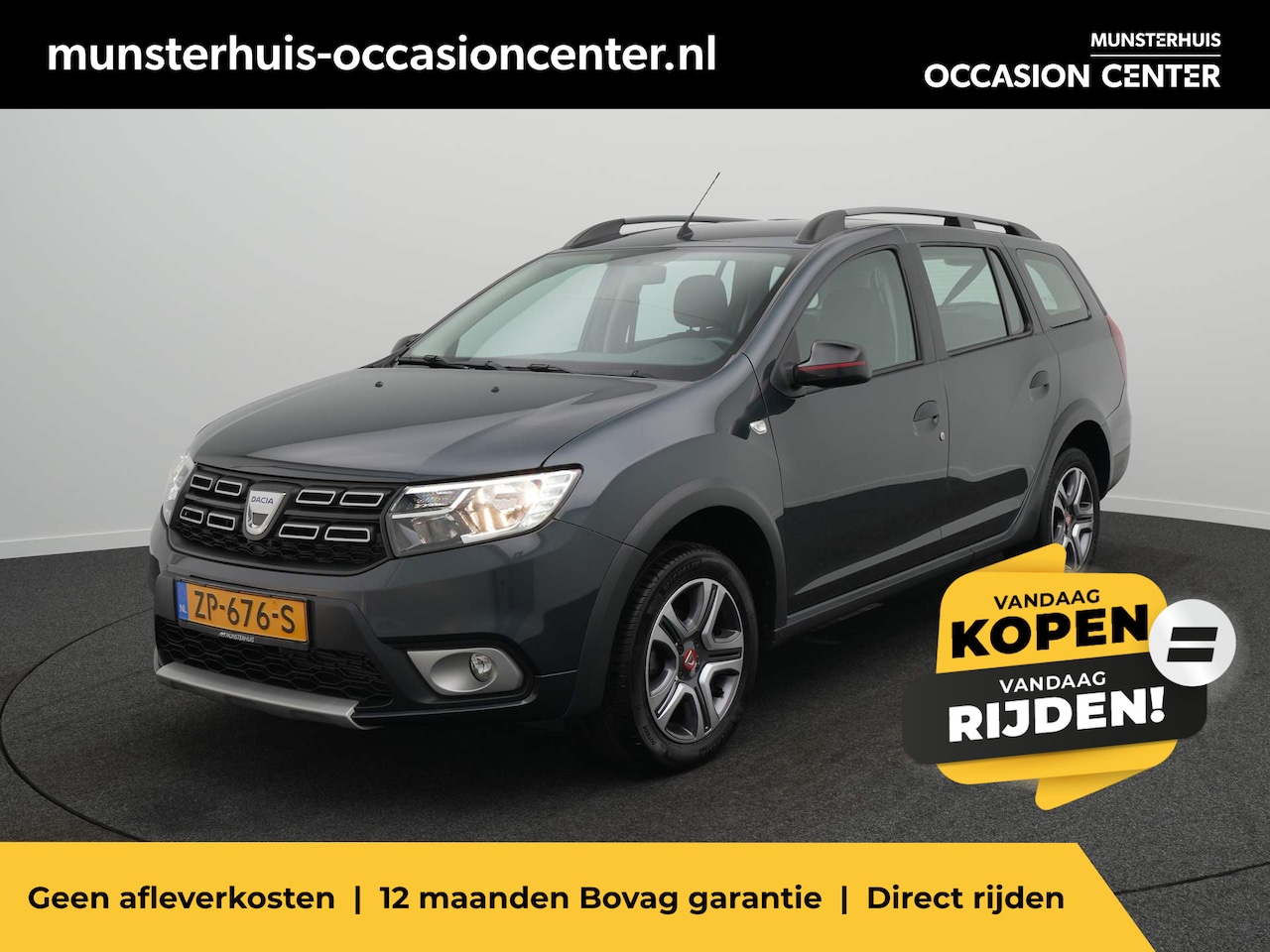 Dacia Logan MCV - 0.9 TCe Tech Road - Eerste Eigenaar - Navigatiesysteem - AutoWereld.nl