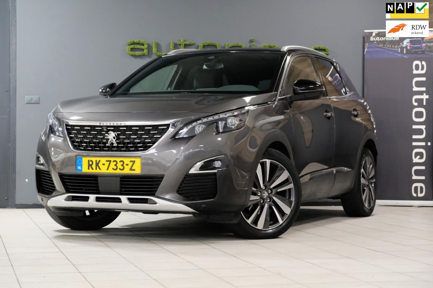 Peugeot 3008 - 1.6 e-THP GT Line *Panodak* |Focal/Massagestoel| Luxe Leder & °360camera - AutoWereld.nl