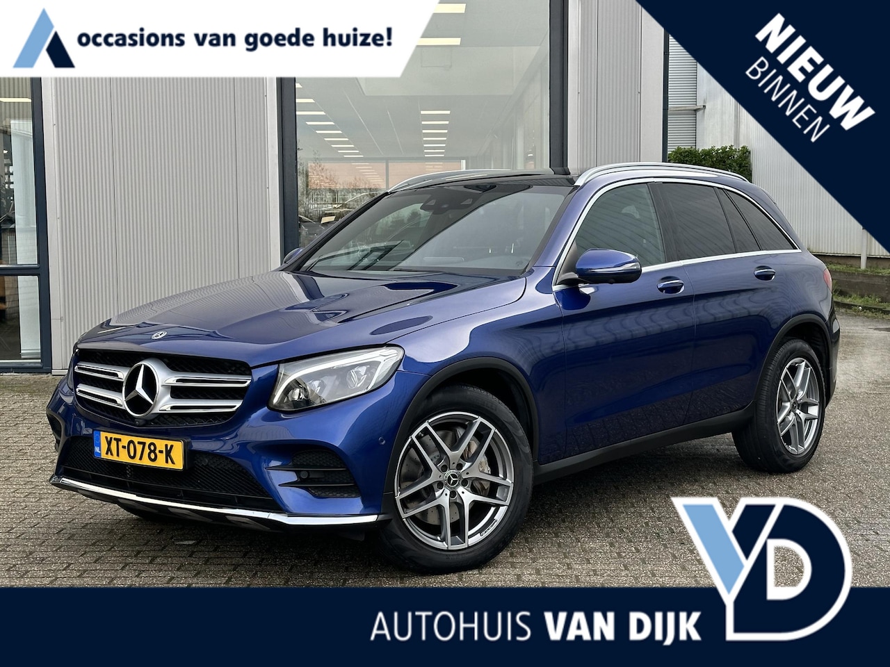 Mercedes-Benz GLC-klasse - 250 4MATIC AMG Sport Edition Premium Plus | NL-Auto/1e eign./Pano-Dak/Trekhaak/Camera/LED - AutoWereld.nl