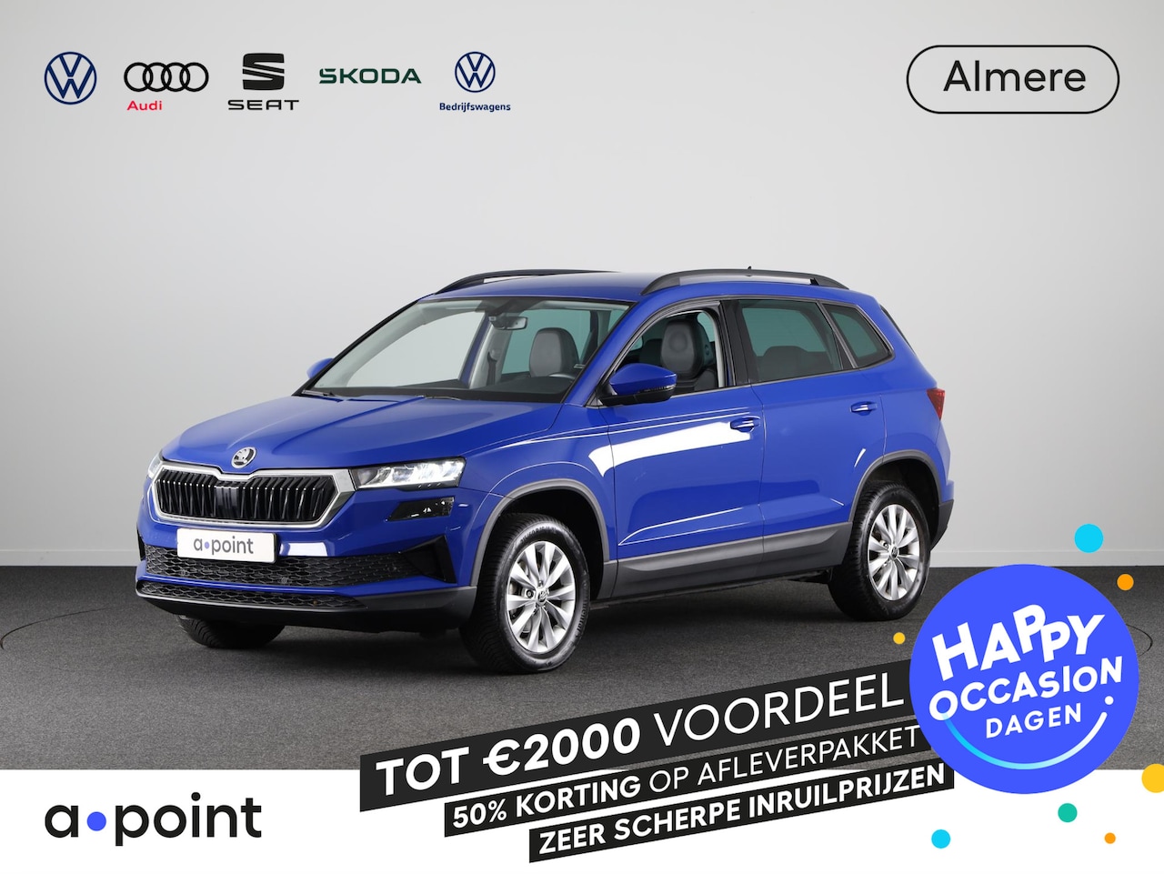 Skoda Karoq - 1.0 TSI Business Edition 110 pk | Verlengde garantie | Navigatie | Parkeersensoren | Achte - AutoWereld.nl