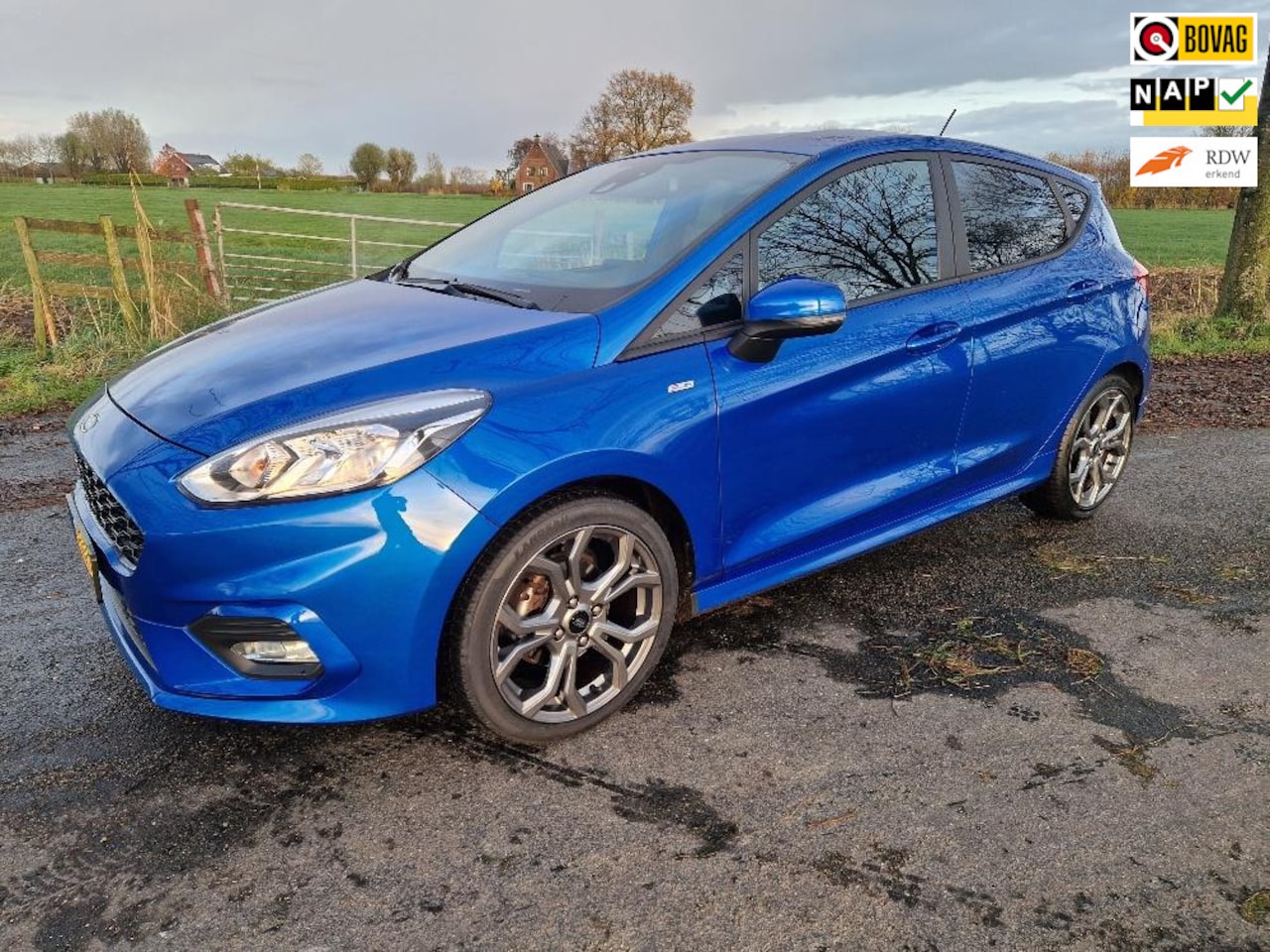 Ford Fiesta - 1.0 EcoBoost ST-Line 1.0 EcoBoost ST-Line, 1e eigenaar - AutoWereld.nl