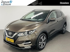 Nissan Qashqai - 1.3 DIG-T N-Connecta AUTOMAAT Airco navi 360camera panoramadak cruise controle zeer mooie